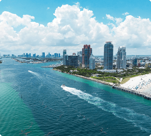 Luxury yacht charter in Miami Florida